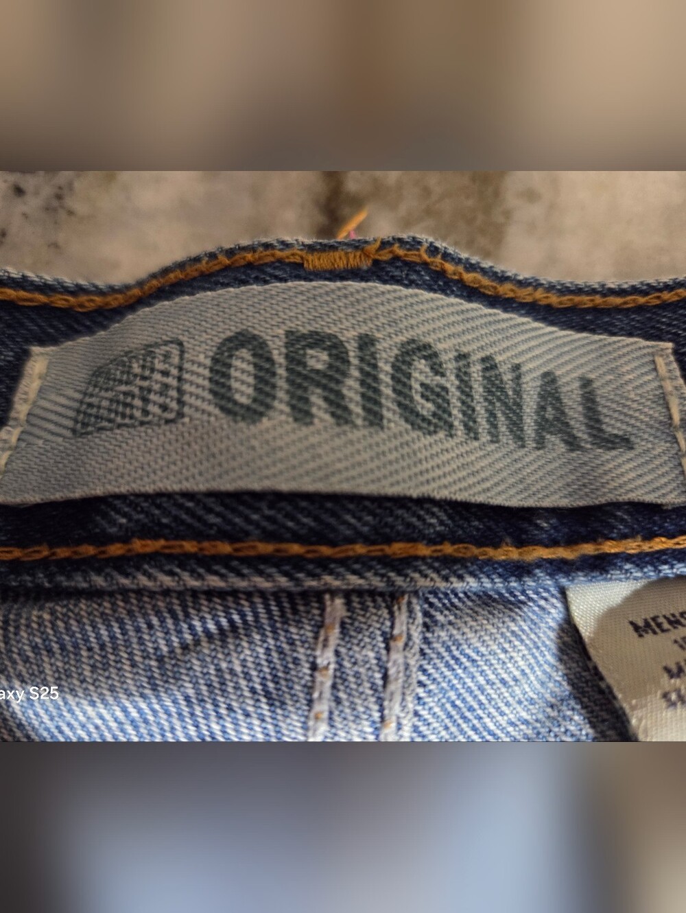 Faded Glory Blue Denim Shorts Sz 36